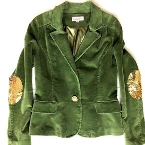 Corduroy suit jacket